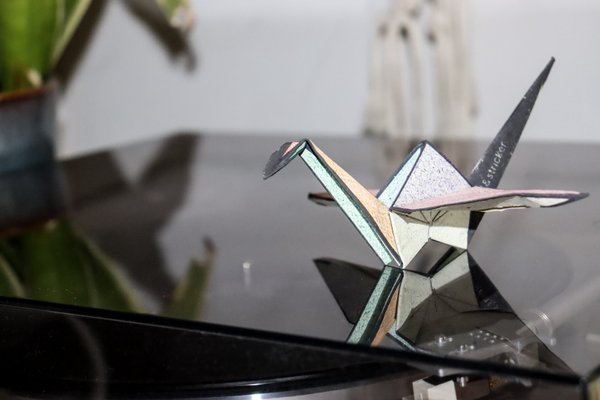 Origami-Kranich